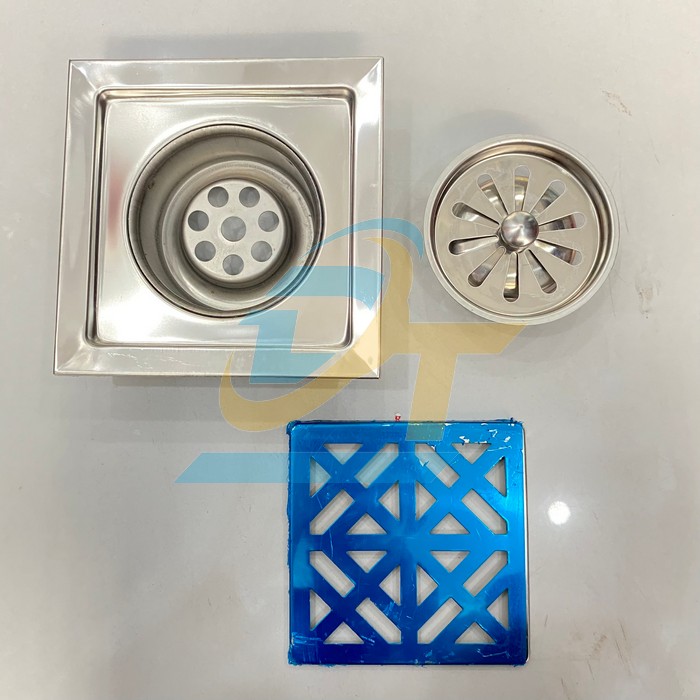 Phễu thoát sàn inox 150x150mm phi 90 Kiên Thành Phát  KienThanhPhat | Giá rẻ nhất - Công Ty TNHH Thương Mại Dịch Vụ Đạt Tâm