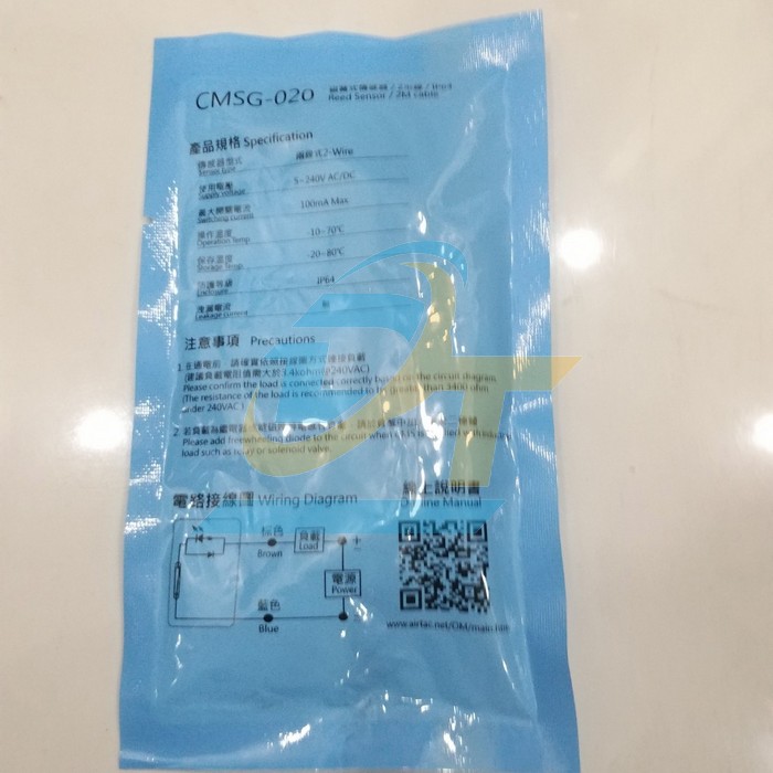 Cảm biến từ cho xi lanh khí Airtac CMSG-020 CMSG-020 Airtac | Giá rẻ nhất - Công Ty TNHH Thương Mại Dịch Vụ Đạt Tâm