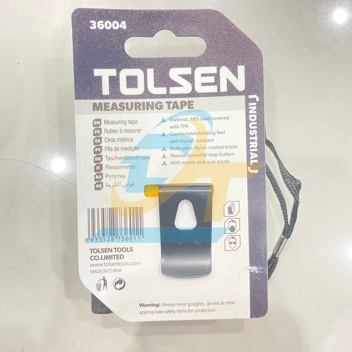 Thước cuộn công nghiệp 5m Tolsen 36004 36004 Tolsen | Giá rẻ nhất - Công Ty TNHH Thương Mại Dịch Vụ Đạt Tâm