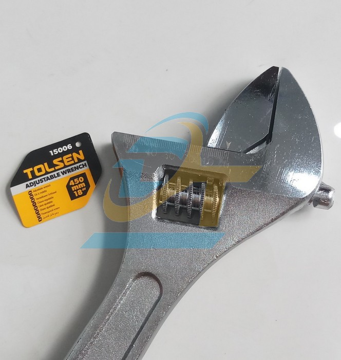 Mỏ lết cán trơn 450mm/18'' Tolsen 15006 15006 Tolsen | Giá rẻ nhất - Công Ty TNHH Thương Mại Dịch Vụ Đạt Tâm