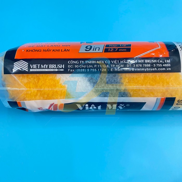 Cọ lăn vải 3 màu Việt Mỹ 9"/23cm  VietMy | Giá rẻ nhất - Công Ty TNHH Thương Mại Dịch Vụ Đạt Tâm