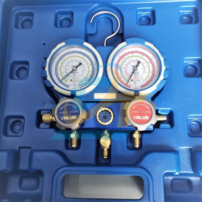 Bộ đồng hồ gas đ&ocirc;i R22 VALUE VMG-2-R22-B c&oacute; d&acirc;y VMG-2-R22-B VALUE | Gi&aacute; rẻ nhất - C&ocirc;ng Ty TNHH Thương Mại Dịch Vụ Đạt T&acirc;m