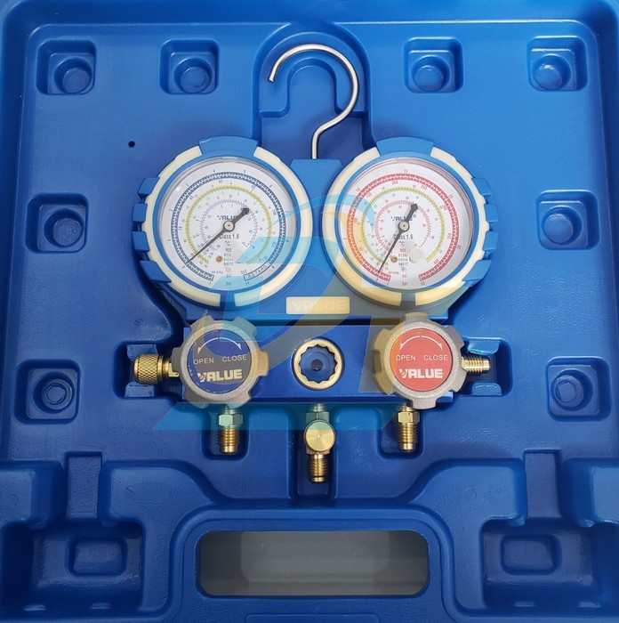 Bộ đồng hồ gas đ&ocirc;i R22 VALUE VMG-2-R22-B c&oacute; d&acirc;y VMG-2-R22-B VALUE | Gi&aacute; rẻ nhất - C&ocirc;ng Ty TNHH Thương Mại Dịch Vụ Đạt T&acirc;m