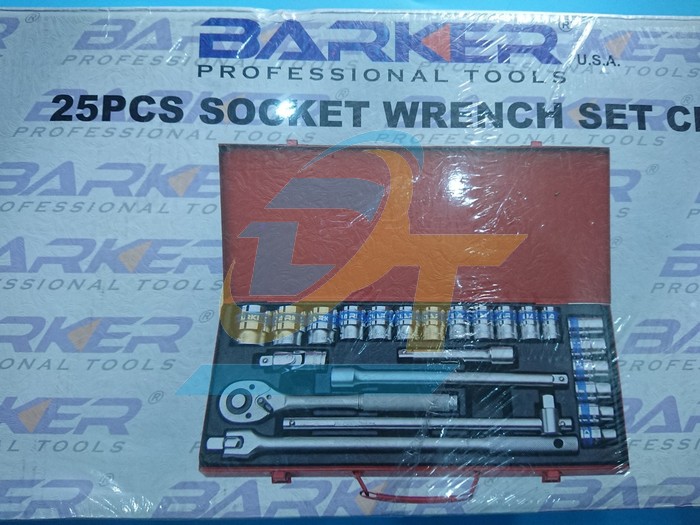 Bộ tu&yacute;p khẩu 25 chi tiết 1/2" Barker  BARKER | Gi&aacute; rẻ nhất - C&ocirc;ng Ty TNHH Thương Mại Dịch Vụ Đạt T&acirc;m