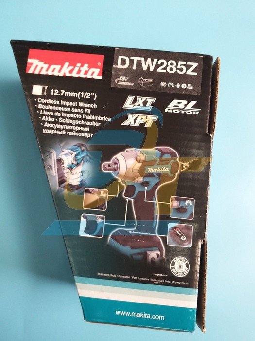 Máy siết bu lông dùng pin 18V Makita DTW285Z (Chưa kèm Pin & Sạc) DTW285Z Makita | Giá rẻ nhất - Công Ty TNHH Thương Mại Dịch Vụ Đạt Tâm