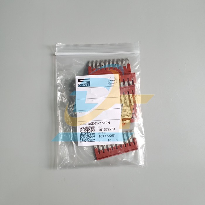 Thanh lược domino Dinkle DSD01-2.5 10N DSD01-2.5 10N DINKLE | Gi&aacute; rẻ nhất - C&ocirc;ng Ty TNHH Thương Mại Dịch Vụ Đạt T&acirc;m