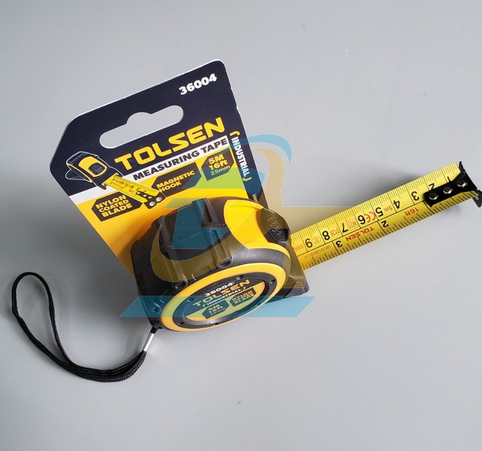 Thước cuộn công nghiệp 5m Tolsen 36004 36004 Tolsen | Giá rẻ nhất - Công Ty TNHH Thương Mại Dịch Vụ Đạt Tâm