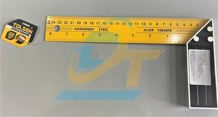 Thước G&oacute;c 250mm Tolsen 35080 35080 Tolsen | Gi&aacute; rẻ nhất - C&ocirc;ng Ty TNHH Thương Mại Dịch Vụ Đạt T&acirc;m