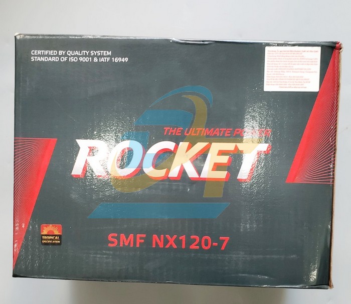 Ắc quy khô 12V 90Ah Rocket SMF NX120-7 SMF NX120-7 Rocket | Giá rẻ nhất - Công Ty TNHH Thương Mại Dịch Vụ Đạt Tâm