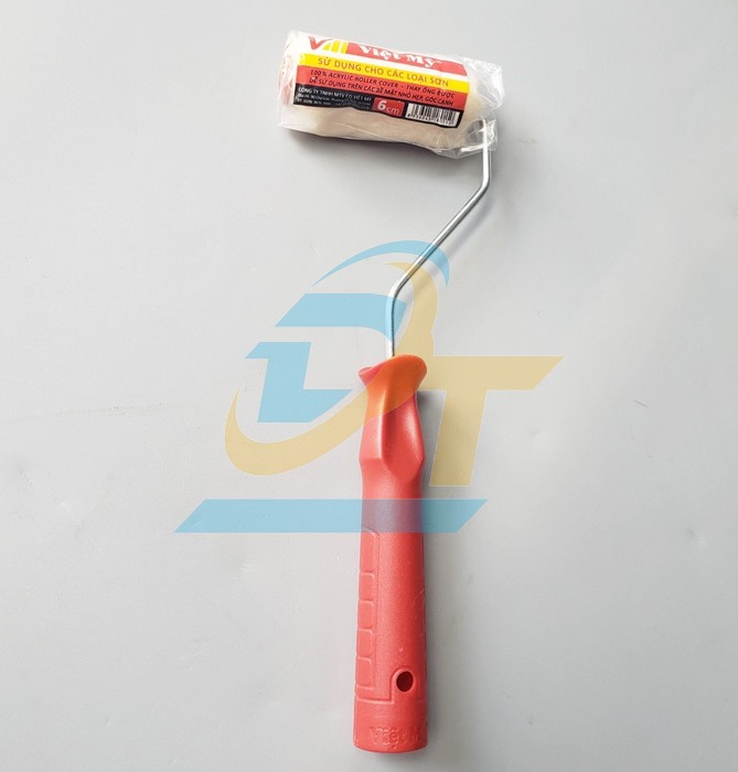 Cọ lăn chỉ mini cán đỏ Việt Mỹ 6cm  VietMy | Giá rẻ nhất - Công Ty TNHH Thương Mại Dịch Vụ Đạt Tâm
