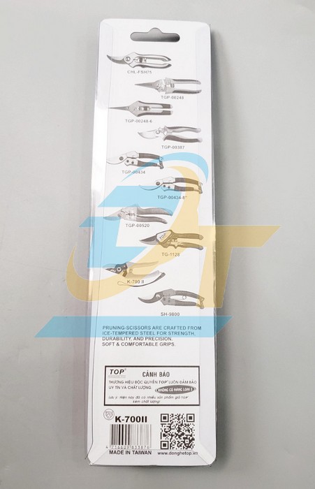 Kéo cắt cành kiểu Nhật 175mm Top K-700II K-700II TOP | Giá rẻ nhất - Công Ty TNHH Thương Mại Dịch Vụ Đạt Tâm
