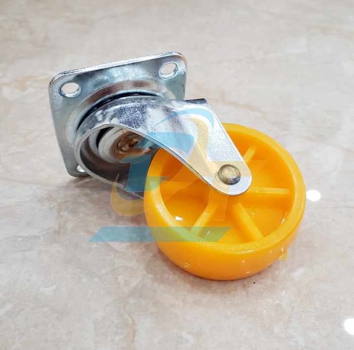B&aacute;nh xe đẩy nhựa v&agrave;ng 6F c&agrave;ng xoay (Bộ 4 c&aacute;i)  VietNam | Gi&aacute; rẻ nhất - C&ocirc;ng Ty TNHH Thương Mại Dịch Vụ Đạt T&acirc;m