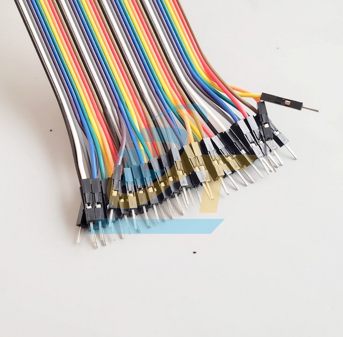 D&acirc;y cắm Breadboard 30cm 40 sợi đực-đực  China | Gi&aacute; rẻ nhất - C&ocirc;ng Ty TNHH Thương Mại Dịch Vụ Đạt T&acirc;m