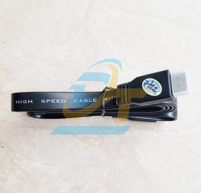 Cáp HDMI 1.5m Full HD B.1 W.1 dây dẹp  China | Giá rẻ nhất - Công Ty TNHH Thương Mại Dịch Vụ Đạt Tâm