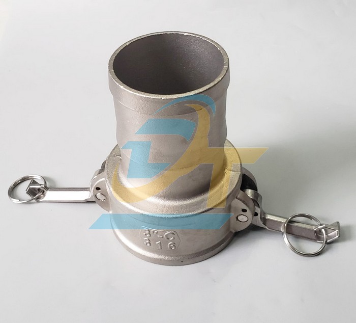 Khớp nối nhanh Camlock inox 304 kiểu C 3"  VietNam | Giá rẻ nhất - Công Ty TNHH Thương Mại Dịch Vụ Đạt Tâm