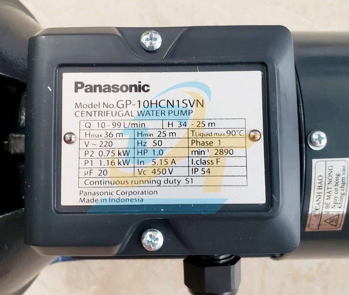 Máy bơm ly tâm trục ngang Panasonic GP-10HCN1SVN GP-10HCN1SVN Panasonic | Giá rẻ nhất - Công Ty TNHH Thương Mại Dịch Vụ Đạt Tâm