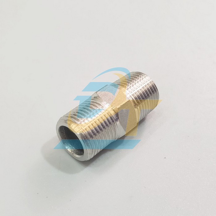Nối 2 đầu ren ngo&agrave;i (k&eacute;p ren) inox 201 phi 21  VietNam | Gi&aacute; rẻ nhất - C&ocirc;ng Ty TNHH Thương Mại Dịch Vụ Đạt T&acirc;m