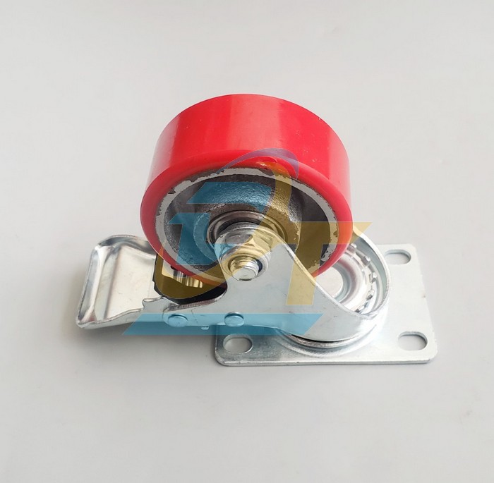 B&aacute;nh xe PU gang c&oacute; kh&oacute;a phi 100 c&agrave;ng xoay  VietNam | Gi&aacute; rẻ nhất - C&ocirc;ng Ty TNHH Thương Mại Dịch Vụ Đạt T&acirc;m