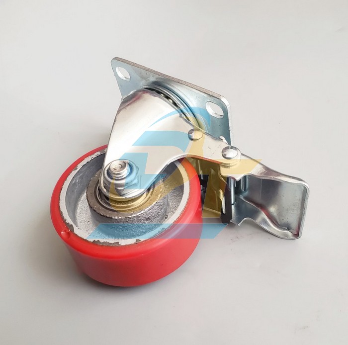 B&aacute;nh xe PU gang c&oacute; kh&oacute;a phi 75x32 c&agrave;ng xoay  VietNam | Gi&aacute; rẻ nhất - C&ocirc;ng Ty TNHH Thương Mại Dịch Vụ Đạt T&acirc;m