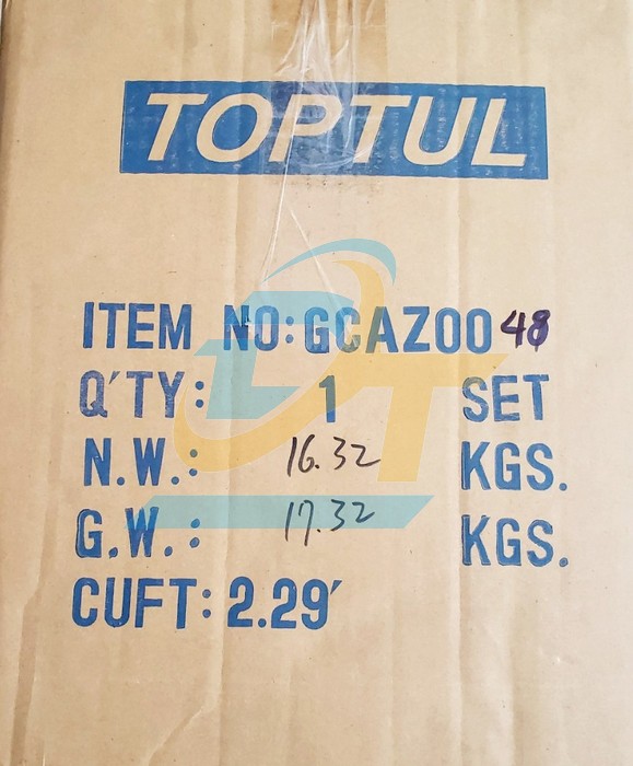 Bộ dụng cụ xách tay 63 chi tiết Toptul GCAZ0048 GCAZ0048 TOPTUL | Giá rẻ nhất - Công Ty TNHH Thương Mại Dịch Vụ Đạt Tâm