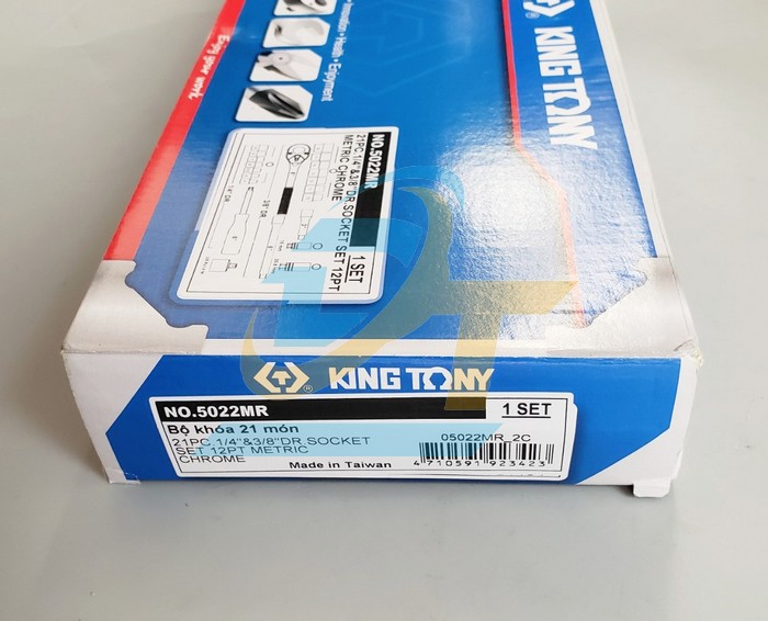 Bộ tuýp 21 chi tiết 3/8' Kingtony 5022MR 5022MR KingTony | Giá rẻ nhất - Công Ty TNHH Thương Mại Dịch Vụ Đạt Tâm