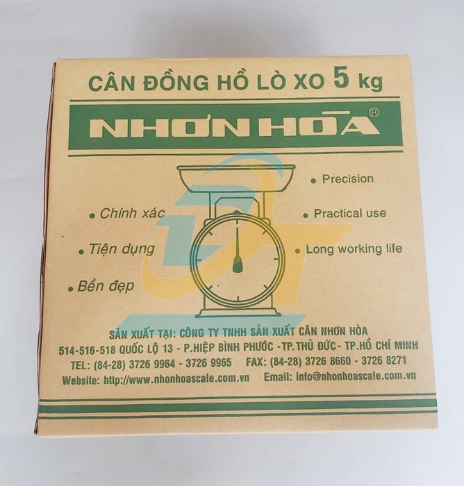 Cân đồng hồ Nhơn Hòa 5Kg CĐH-5 CĐH-5 NhonHoa | Giá rẻ nhất - Công Ty TNHH Thương Mại Dịch Vụ Đạt Tâm