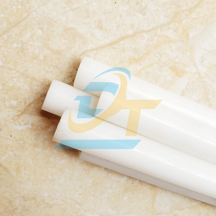 C&acirc;y nhựa pom m&agrave;u trắng phi 15x1000mm  VietNam | Gi&aacute; rẻ nhất - C&ocirc;ng Ty TNHH Thương Mại Dịch Vụ Đạt T&acirc;m