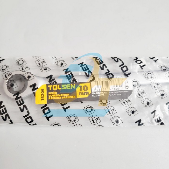 Cờ lê vòng miệng tự động 10mm Tolsen 15206 15206 Tolsen | Giá rẻ nhất - Công Ty TNHH Thương Mại Dịch Vụ Đạt Tâm