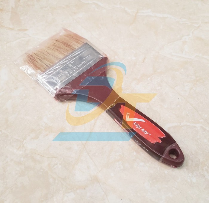 Cọ sơn cán nâu 4"/101.6mm Việt Mỹ  VietMy | Giá rẻ nhất - Công Ty TNHH Thương Mại Dịch Vụ Đạt Tâm