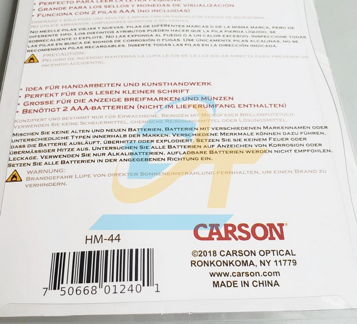 K&iacute;nh l&uacute;p cầm tay c&oacute; đ&egrave;n Carson HM-44 2x(4x) HM-44 Carson | Gi&aacute; rẻ nhất - C&ocirc;ng Ty TNHH Thương Mại Dịch Vụ Đạt T&acirc;m