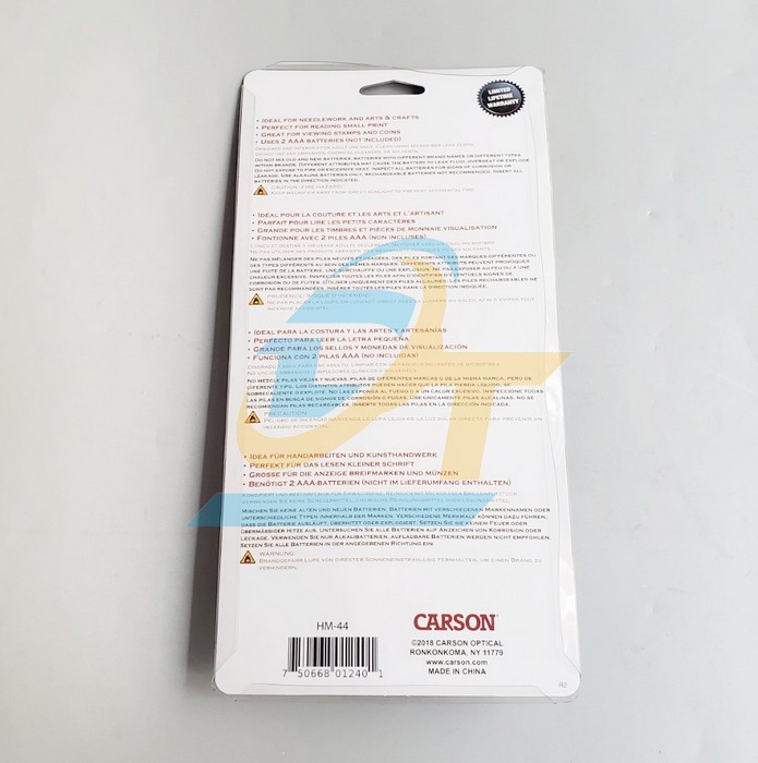K&iacute;nh l&uacute;p cầm tay c&oacute; đ&egrave;n Carson HM-44 2x(4x) HM-44 Carson | Gi&aacute; rẻ nhất - C&ocirc;ng Ty TNHH Thương Mại Dịch Vụ Đạt T&acirc;m