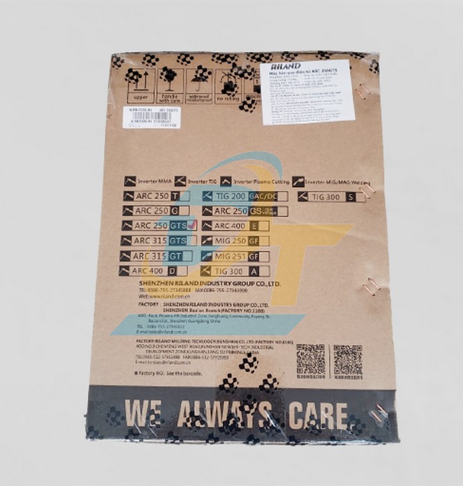 M&aacute;y h&agrave;n que 220V Riland ARC 250GTS ARC 250GTS RILAND | Gi&aacute; rẻ nhất - C&ocirc;ng Ty TNHH Thương Mại Dịch Vụ Đạt T&acirc;m