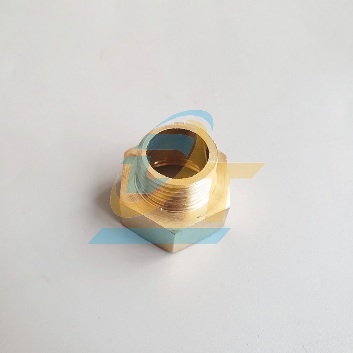 Nối ren trong 27 ren ngoài 21 đồng thau  VietNam | Giá rẻ nhất - Công Ty TNHH Thương Mại Dịch Vụ Đạt Tâm