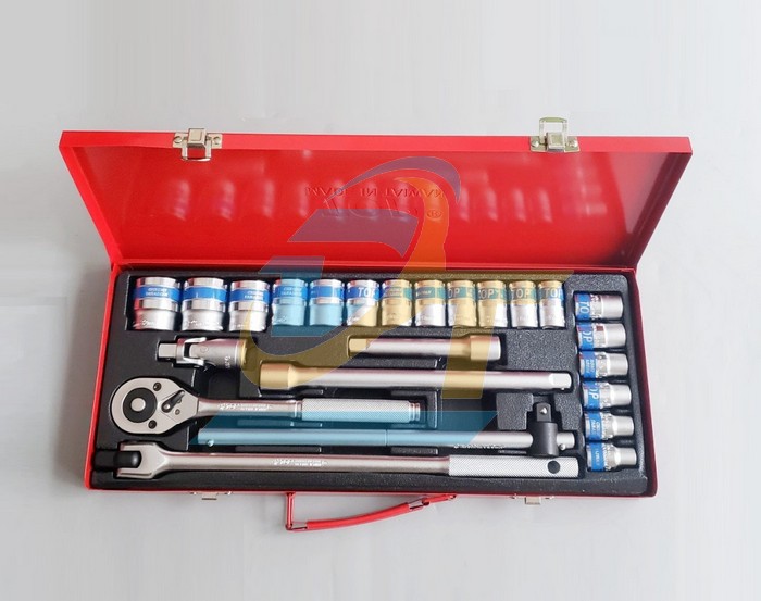 Bộ tu&yacute;p 1/2" lục 24 chi tiết hệ m&eacute;t TOP KW-S424D-1 KW-S424D-1 TOP | Gi&aacute; rẻ nhất - C&ocirc;ng Ty TNHH Thương Mại Dịch Vụ Đạt T&acirc;m