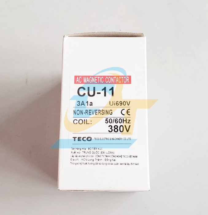 Khởi động từ 3P 11A 220V Teco CU-11 CU-11 Teco | Gi&aacute; rẻ nhất - C&ocirc;ng Ty TNHH Thương Mại Dịch Vụ Đạt T&acirc;m