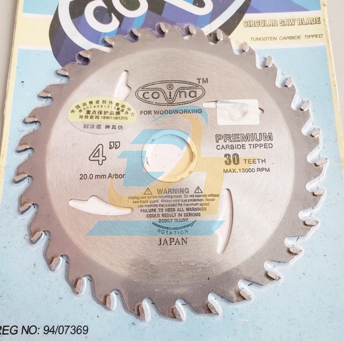 Lưỡi cắt gỗ 30 răng Covina 100x20mm  COVINA | Gi&aacute; rẻ nhất - C&ocirc;ng Ty TNHH Thương Mại Dịch Vụ Đạt T&acirc;m