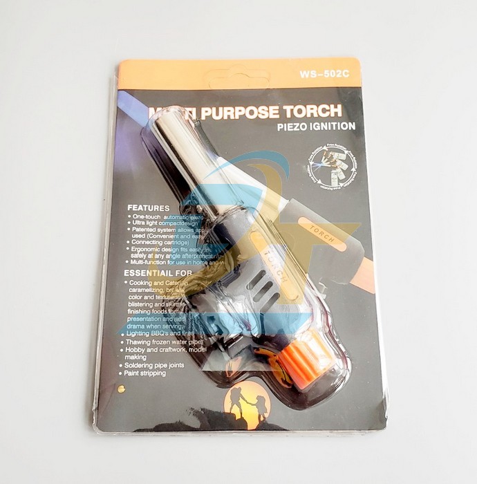 Đèn khò gas Torch WS-502C WS-502C TORCH | Giá rẻ nhất - Công Ty TNHH Thương Mại Dịch Vụ Đạt Tâm