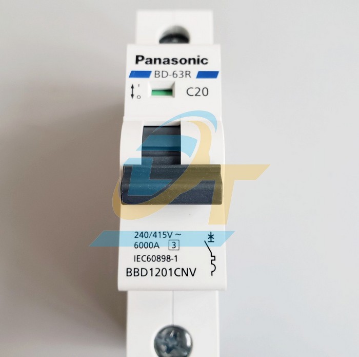 Cầu dao tự động MCB 1P 20A Panasonic BBD1201CNV BBD1201CNV Panasonic | Giá rẻ nhất - Công Ty TNHH Thương Mại Dịch Vụ Đạt Tâm