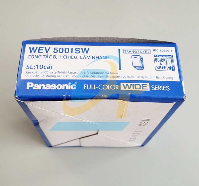 Công tắc 1 chiều Wide Panasonic WEV5001SW WEV5001SW Panasonic | Giá rẻ nhất - Công Ty TNHH Thương Mại Dịch Vụ Đạt Tâm