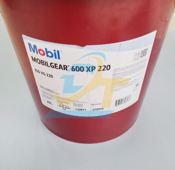 Dầu b&aacute;nh răng Mobilgear 600 XP 220 (20L/Th&ugrave;ng) XP 220 MOBIL | Gi&aacute; rẻ nhất - C&ocirc;ng Ty TNHH Thương Mại Dịch Vụ Đạt T&acirc;m