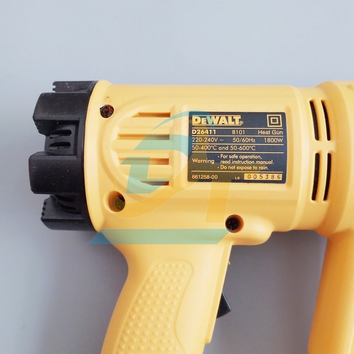 Máy thổi hơi nóng 1800W Dewalt D26411-B1 D26411-B1 DEWALT | Giá rẻ nhất - Công Ty TNHH Thương Mại Dịch Vụ Đạt Tâm
