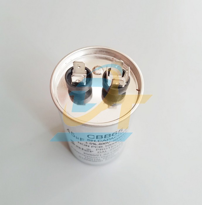 Tụ nhôm 400V Saier CBB65 45uF  Saier | Giá rẻ nhất - Công Ty TNHH Thương Mại Dịch Vụ Đạt Tâm