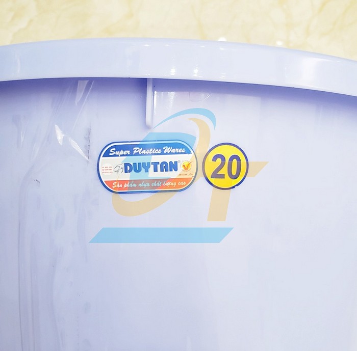 Xô nhựa có nắp 20 lít Duy Tân No.H066 No.H066 DuyTan | Giá rẻ nhất - Công Ty TNHH Thương Mại Dịch Vụ Đạt Tâm