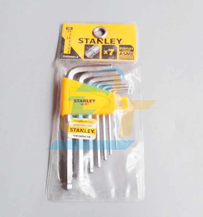 Bộ lục giác hệ mét 7 cây 1.5-6mm Stanley STMT94551-8 STMT94551-8 Stanley | Giá rẻ nhất - Công Ty TNHH Thương Mại Dịch Vụ Đạt Tâm