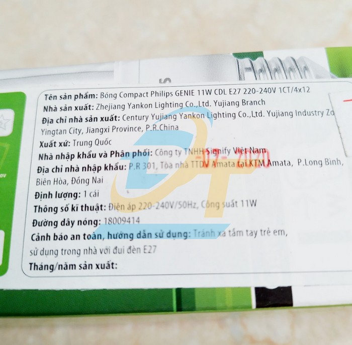 Bóng đèn Compact Philips Genie 3U 11W  Philips | Giá rẻ nhất - Công Ty TNHH Thương Mại Dịch Vụ Đạt Tâm