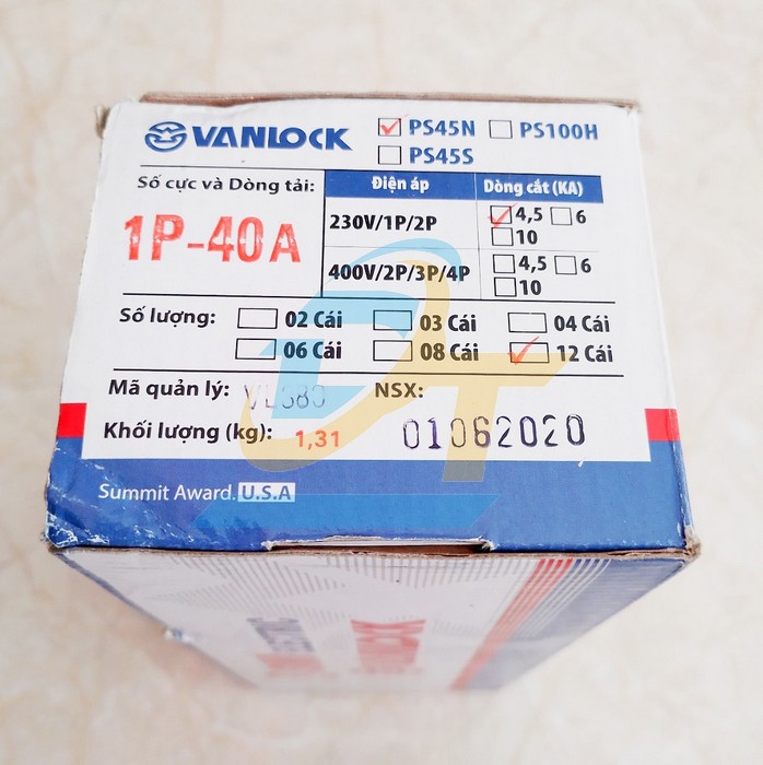 Cầu dao tự động 1P 40A Sino PS45N/C1040 PS45N/C1040 Sino | Gi&aacute; rẻ nhất - C&ocirc;ng Ty TNHH Thương Mại Dịch Vụ Đạt T&acirc;m