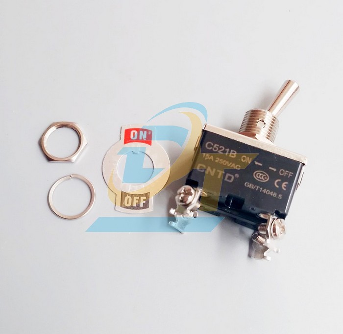 C&ocirc;ng tắc gạt sắt On-Off 4 ch&acirc;n 2 vị tr&iacute; C521B C521B CNTD | Gi&aacute; rẻ nhất - C&ocirc;ng Ty TNHH Thương Mại Dịch Vụ Đạt T&acirc;m
