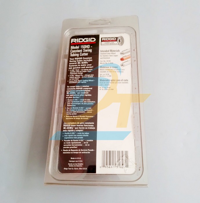 Dao cắt ống 1/8"-1.1/8" Ridgid 150HD (31627)  RIDGID | Giá rẻ nhất - Công Ty TNHH Thương Mại Dịch Vụ Đạt Tâm