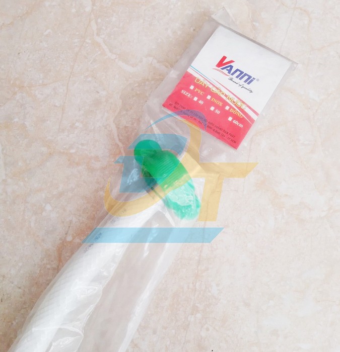 Dây cấp nước bằng nhựa DCN-13 có tai vặn 40cm  Vanni | Giá rẻ nhất - Công Ty TNHH Thương Mại Dịch Vụ Đạt Tâm
