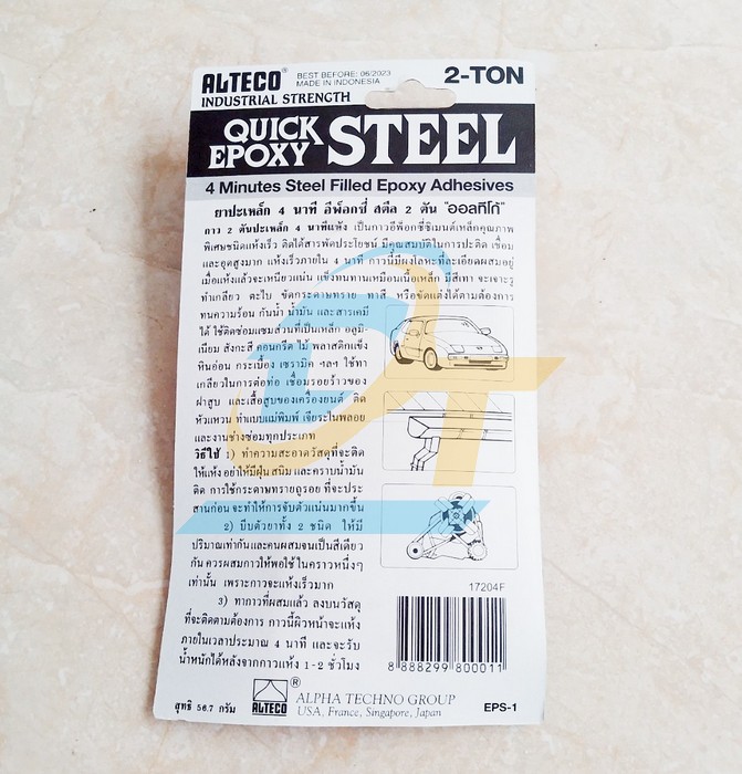 Keo AB 2 thành phần Thái Lan Quick Epoxy Alteco 56.7gr  Thailand | Giá rẻ nhất - Công Ty TNHH Thương Mại Dịch Vụ Đạt Tâm